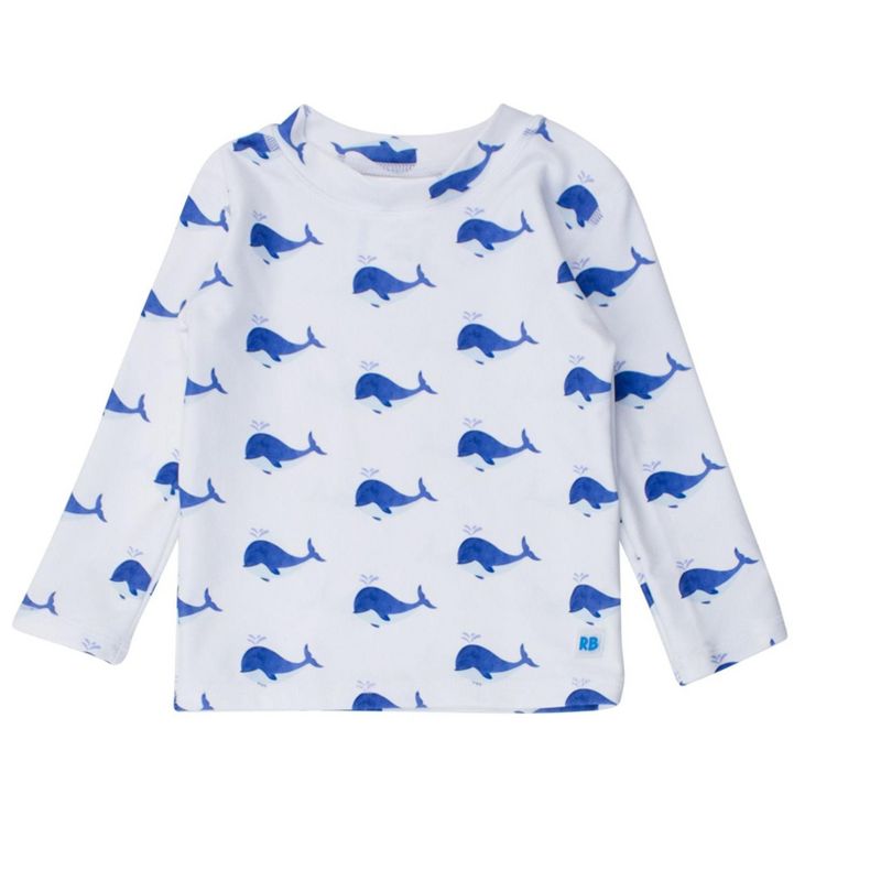 RuggedButts Toddler Boys UPF50+ Long Sleeve Rash Guard