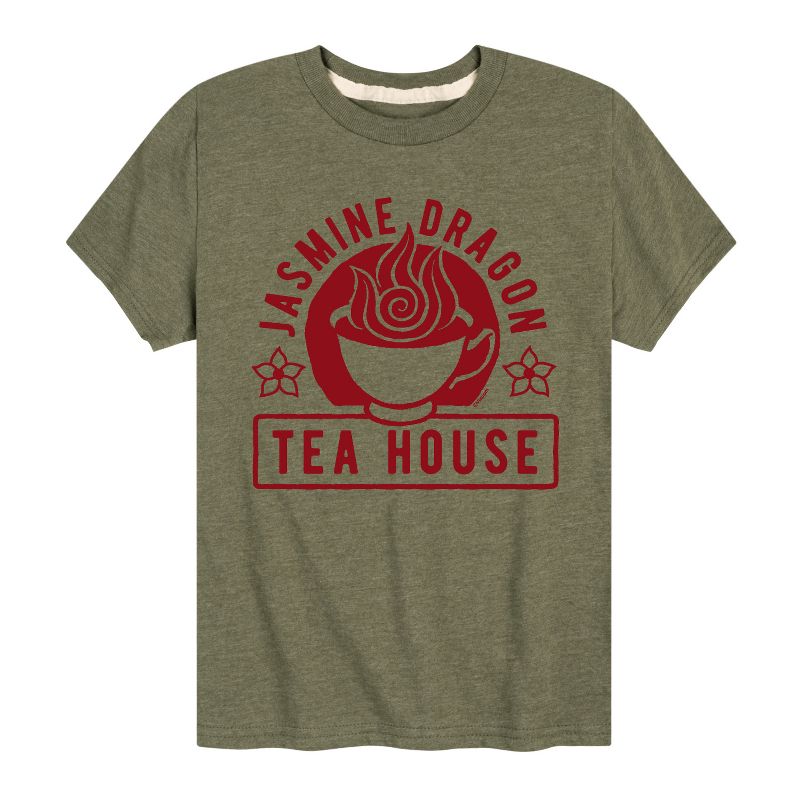 Boys' - Avatar: The Last Airbender - Jasmine Dragon Tea Short Sleeve Graphic T-Shirt