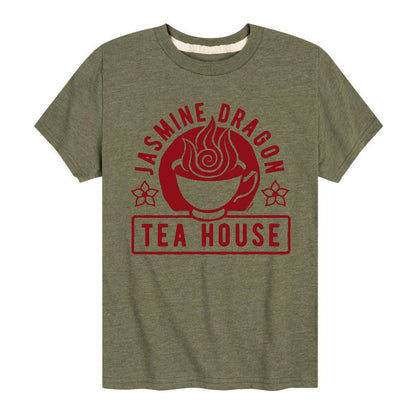 Boys' - Avatar: The Last Airbender - Jasmine Dragon Tea Short Sleeve Graphic T-Shirt