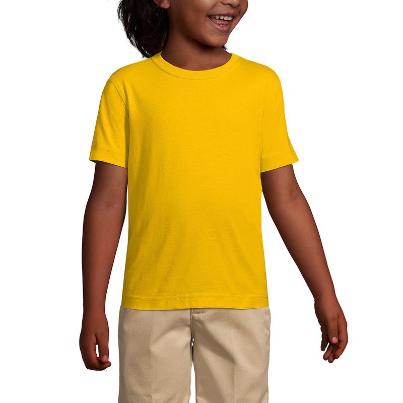 Lands' End School Uniform Kids Short Sleeve Essential T-shirt