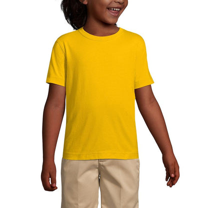 Lands' End School Uniform Kids Short Sleeve Essential T-shirt