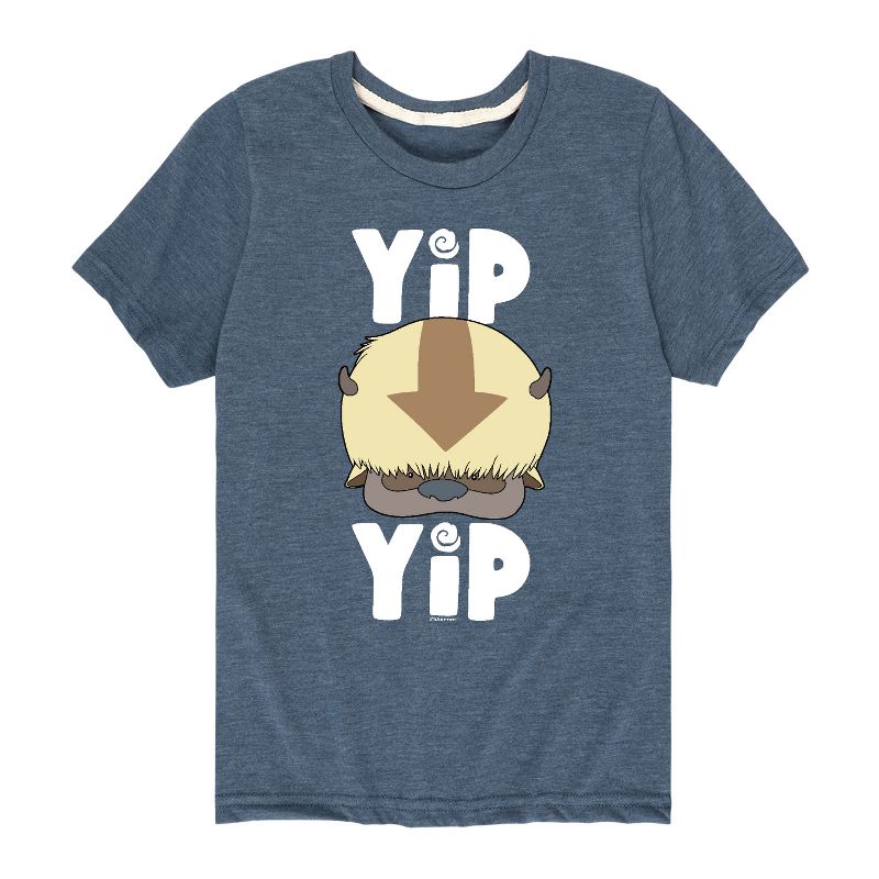Boys' - Avatar: The Last Airbender - Cute Appa Yip Yip Short Sleeve Graphic T-Shirt