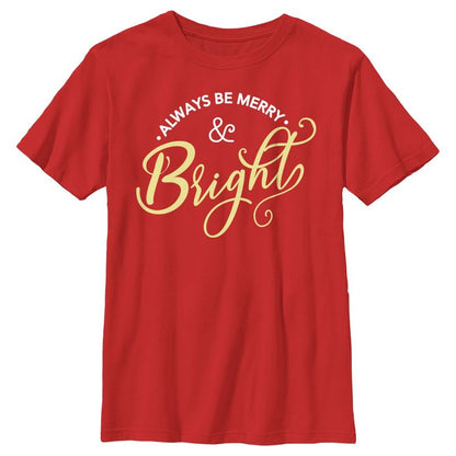Boy's Lost Gods Always Be Merry & Bright T-Shirt