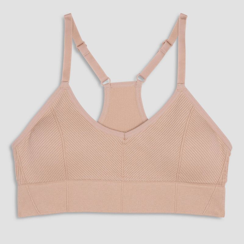 Maidenform Girls' Ribbed Sports Bra