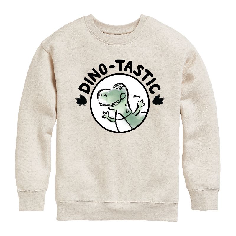 Boys' - Disney - Dinotastic Graphic Long Sleeve Fleece Sweatshirt