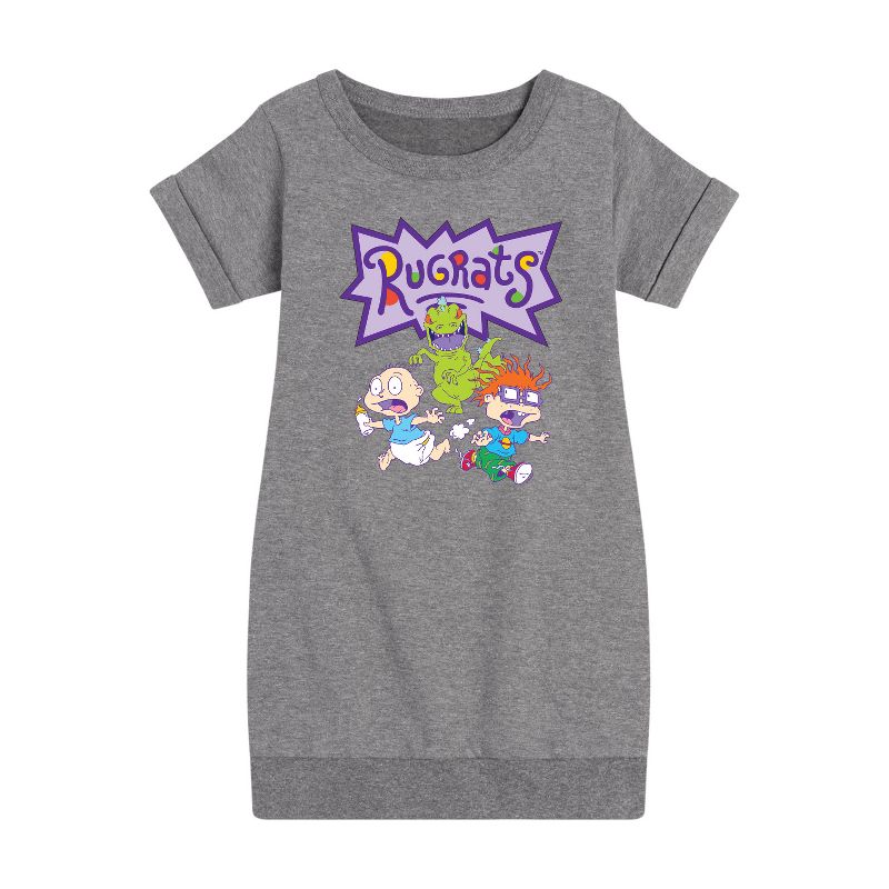 فستان صوف بأكمام قصيرة من ذا جريت تشيس - راجراتس - للبنات