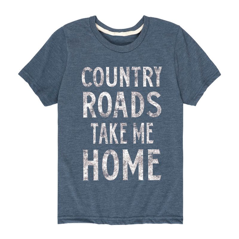 Boys' - Country Casuals - Country Roads Take Me Home Short Sleeve Graphic T-Shirt