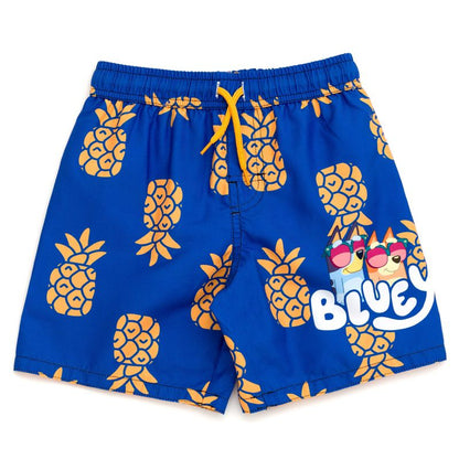 Bluey UPF 50+ Swim Trunks Bathing Suit Little Kid Sizes (2T - 7-8)