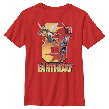 Boy's Marvel Ant-Man & Wasp 8th Birthday T-Shirt