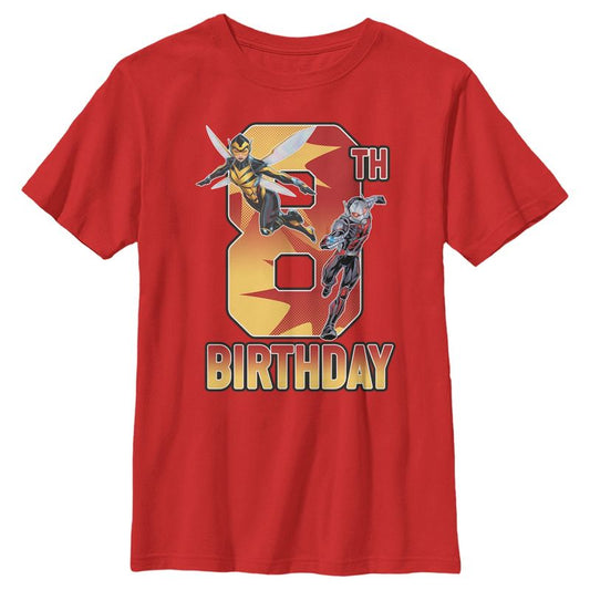 Boy's Marvel Ant-Man & Wasp 8th Birthday T-Shirt