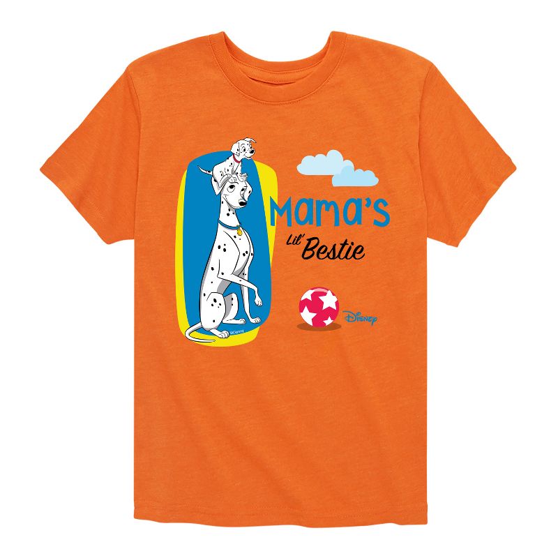 Boys' - 101 Dalmatians - Mommy's Lil Bestie Short Sleeve Graphic T-Shirt