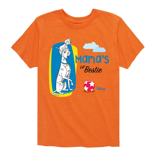 Boys' - 101 Dalmatians - Mommy's Lil Bestie Short Sleeve Graphic T-Shirt