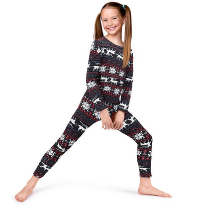 Rocky Thermal Underwear for Girls, Long Johns Fleece Lined Set, Shirt & Pants, Base Layer (Part 2)