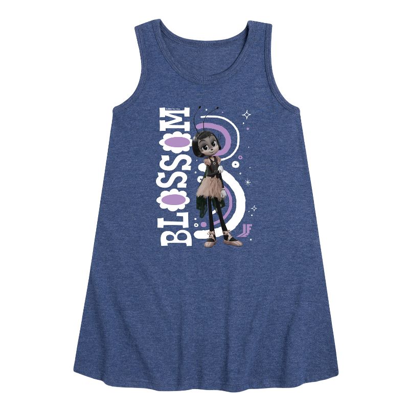 Girls' - IF Movie - Imagination Blossom Graphic Sleeveless Aline Dress