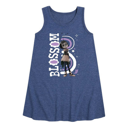 Girls' - IF Movie - Imagination Blossom Graphic Sleeveless Aline Dress