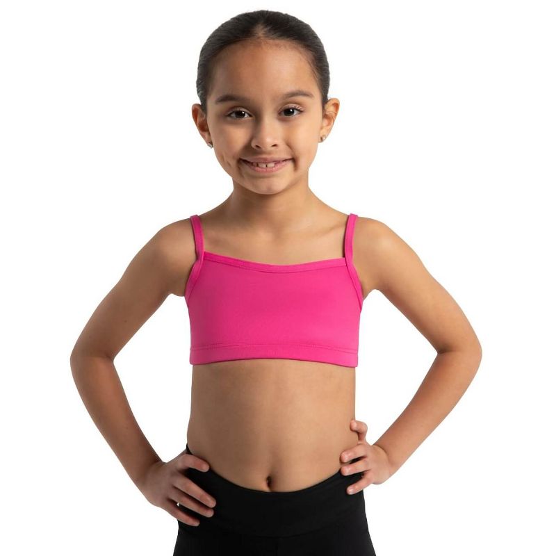 Capezio Girl's Team Basics Camisole Bra Top - Child