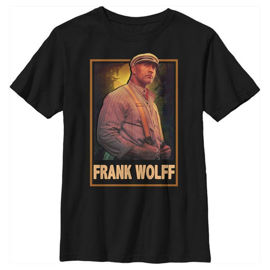 Boy's Jungle Cruise Frank Wolff Portrait T-Shirt