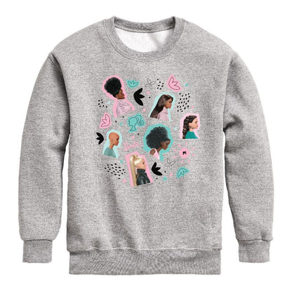 Boys' - Barbie - Easter Graphic Long Sleeve Fleece Sweatshirt