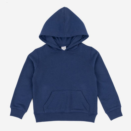 Leveret Kids Hooded Sweatshirt - Kids Hoodie Pullover Sweatshirt- With Kangaroo Pocket - Neutral Solid Color