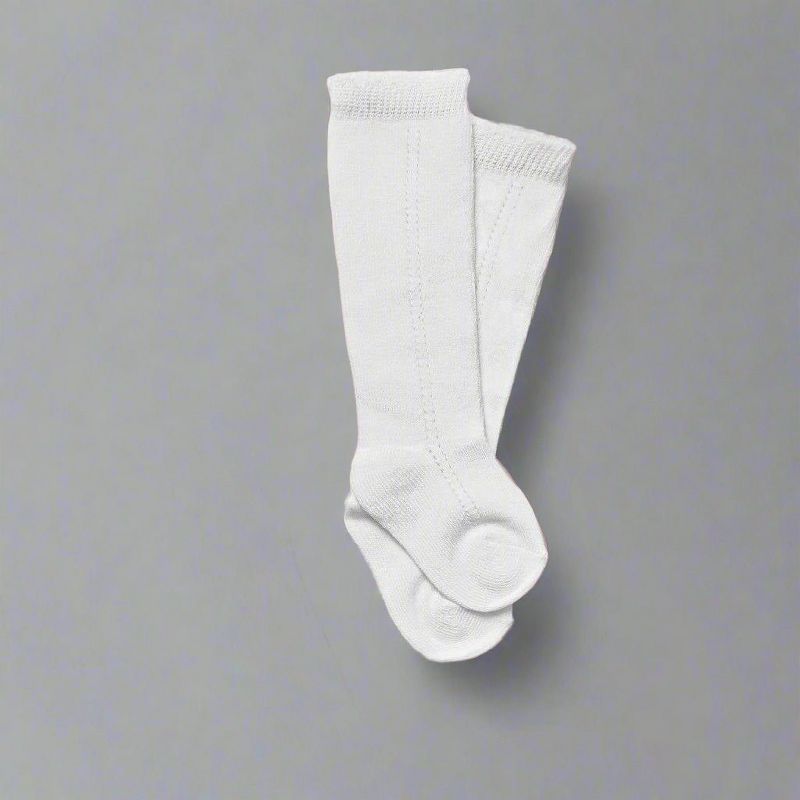 Little Love Bug Company Eyelet Knee High Socks