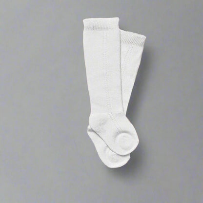 Little Love Bug Company Eyelet Knee High Socks