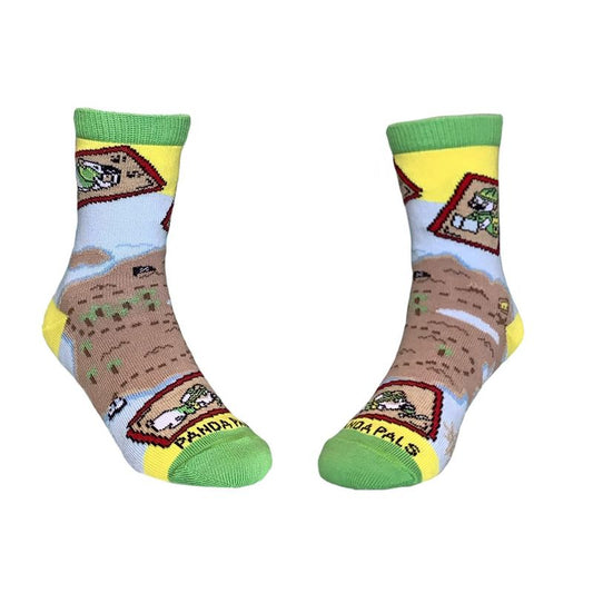 A Treasure Map Sock) from the Sock Panda (Ages 3-7)