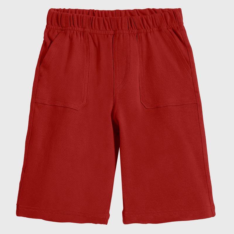 شورت جيرسي ناعم من City Threads للأولاد مصنوع من القطن بعامل حماية من أشعة الشمس فوق البنفسجية 50+ بثلاثة جيوب - صنع في الولايات المتحدة الأمريكية (الجزء الثاني)