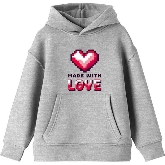 "Made With Love" Youth Long Sleeve Hoodie