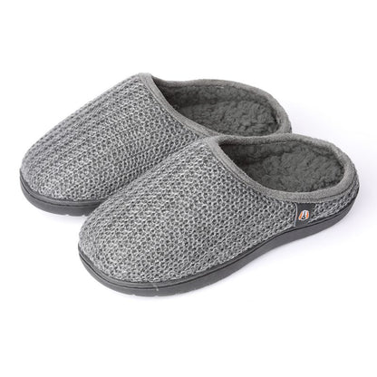 Roxoni Boy's Slippers, Slipper with Memory Foam Suede Moccasin