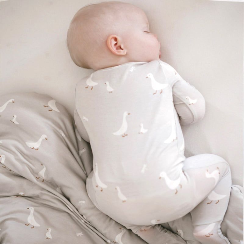günamüna® Baby Bamboo Rayon Sleeper Pajama with DIAPER-ZiP