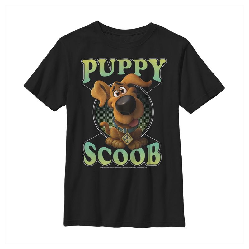 Boy's Scooby Doo Puppy Circle T-Shirt
