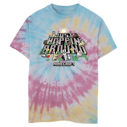 تي شيرت Minecraft Just Hoppin' Around للأولاد