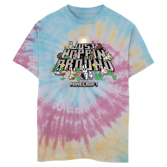 تي شيرت Minecraft Just Hoppin' Around للأولاد