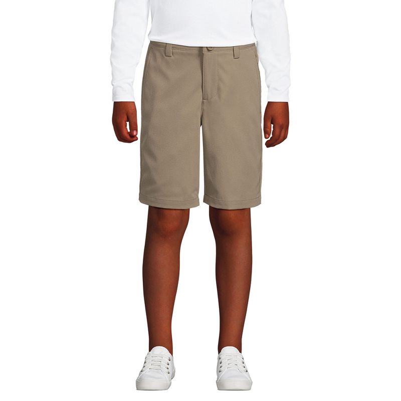 Lands' End Lands' End School Uniform Kids Active Chino Shorts
