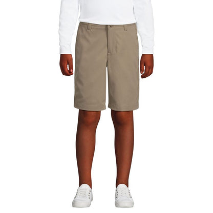 Lands' End Lands' End School Uniform Kids Active Chino Shorts