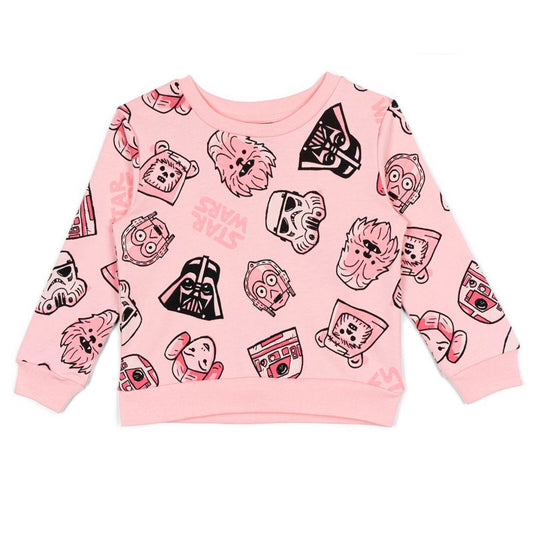 Star Wars Girls French Terry Sweatshirt Toddler