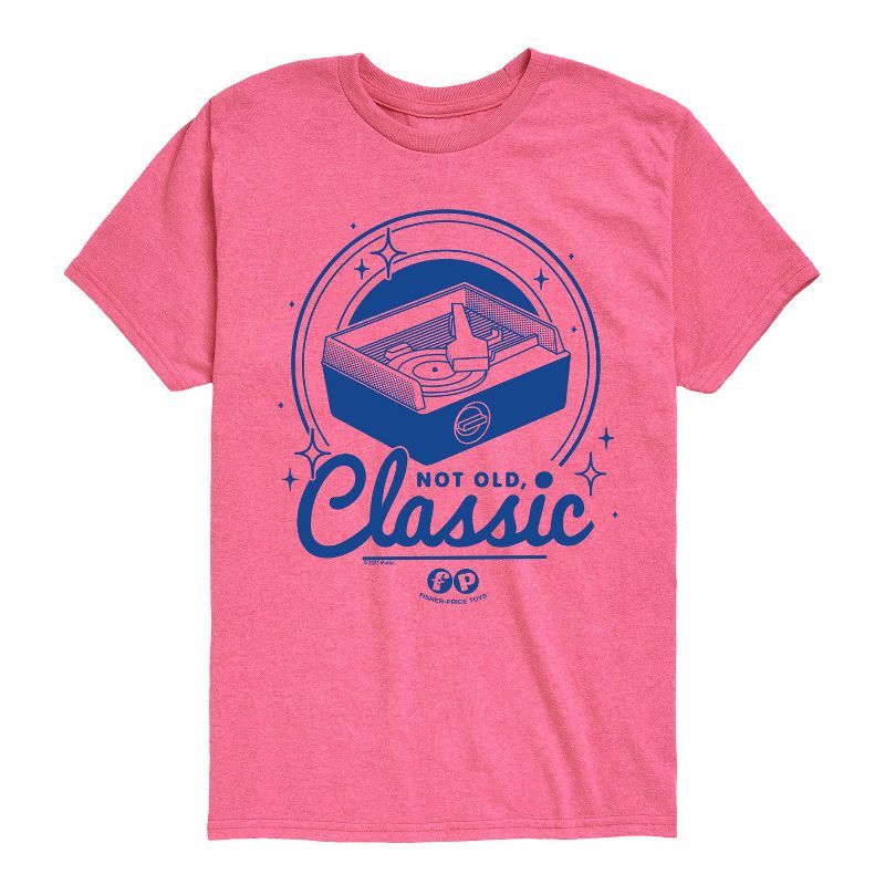 تي شيرت جرافيكي بأكمام قصيرة من فيشر برايس للأولاد - Not Old Classic
