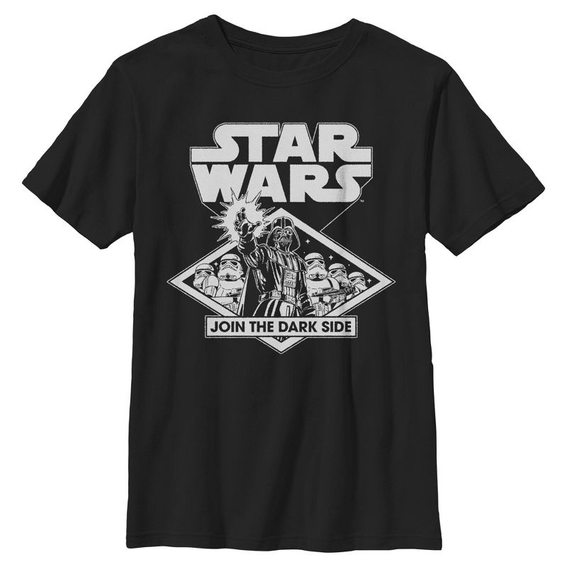Boys Star Wars Join Darth Vader and Stormtroopers T Shirt