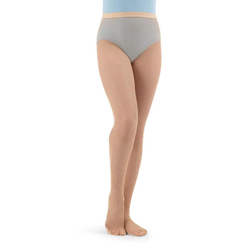 Capezio Professional Fishnet Seamless Tight - Girls
