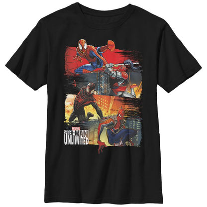 Boy's Marvel Spider-Man Unlimited Variations T-Shirt