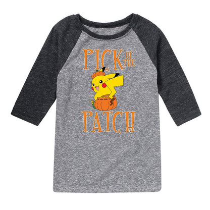 Boys' - Pokémon - Pick of the Patch Raglan Graphic T-Shirt