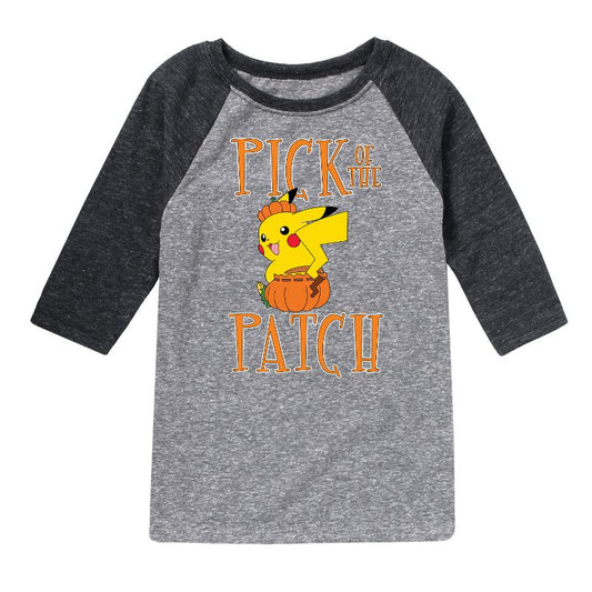 Boys' - Pokémon - Pick of the Patch Raglan Graphic T-Shirt