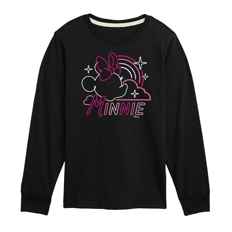 Boys' - Disney - Minnie Mouse Long Sleeve Graphic T-Shirt