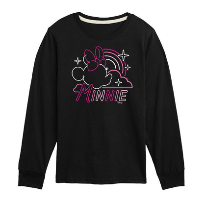 Boys' - Disney - Minnie Mouse Long Sleeve Graphic T-Shirt