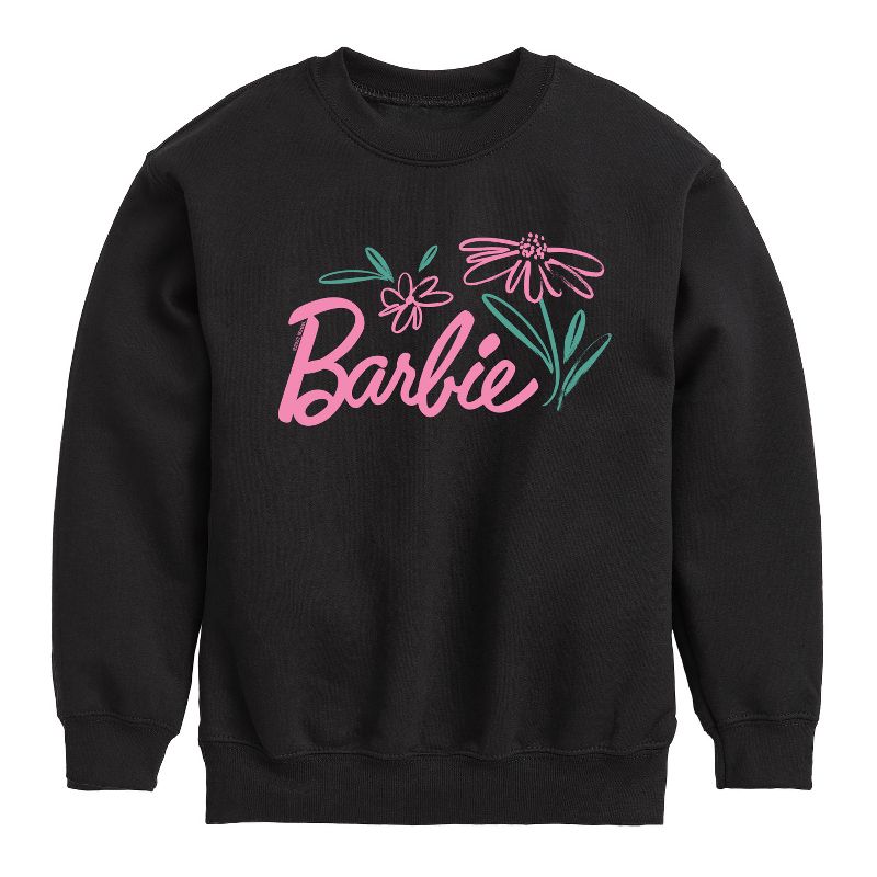 Boys' - Barbie - Easter Graphic Long Sleeve Fleece Sweatshirt