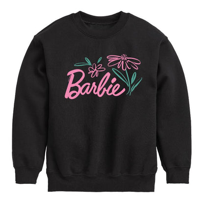Boys' - Barbie - Easter Graphic Long Sleeve Fleece Sweatshirt