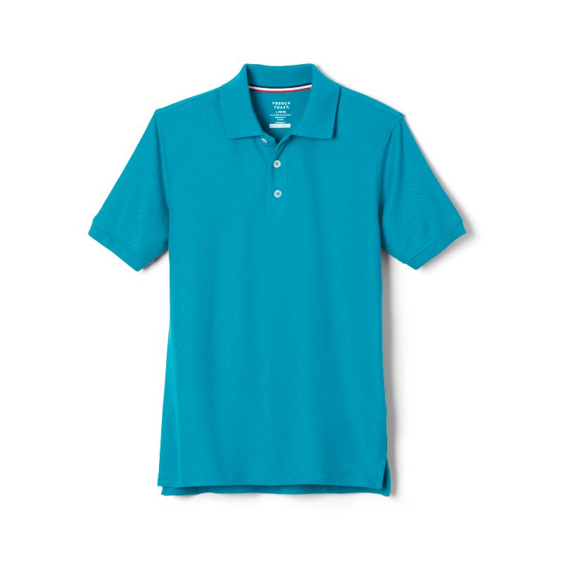 French Toast School Uniform Co-Ed Short Sleeve Pique Polo