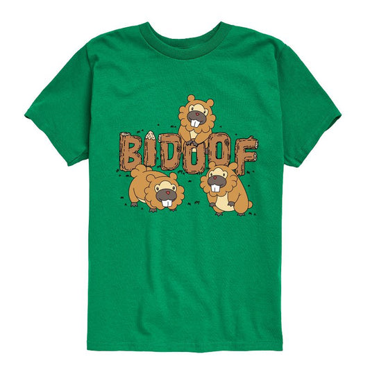 تي شيرت جرافيكي بأكمام قصيرة للأولاد - بوكيمون - بيدوف عادي - منطقة سينوه