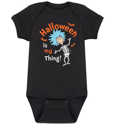 Boys' - Dr. Seuss - Halloween Is My Thing Baby One Piece