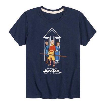 Boys' - Avatar: The Last Airbender - Trio Short Sleeve Graphic T-Shirt